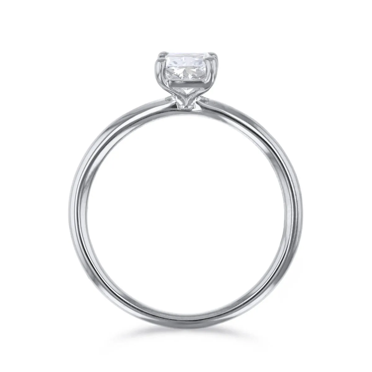 0-25ct Sofia Radiant Cut Diamond Solitaire Engagement Ring | Platinum