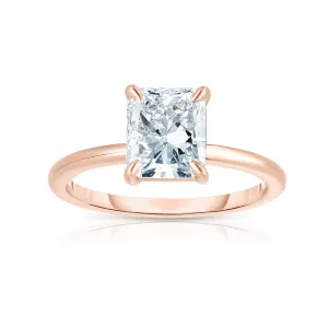 2.00CT RADIANT CUT ENGAGEMENT RING