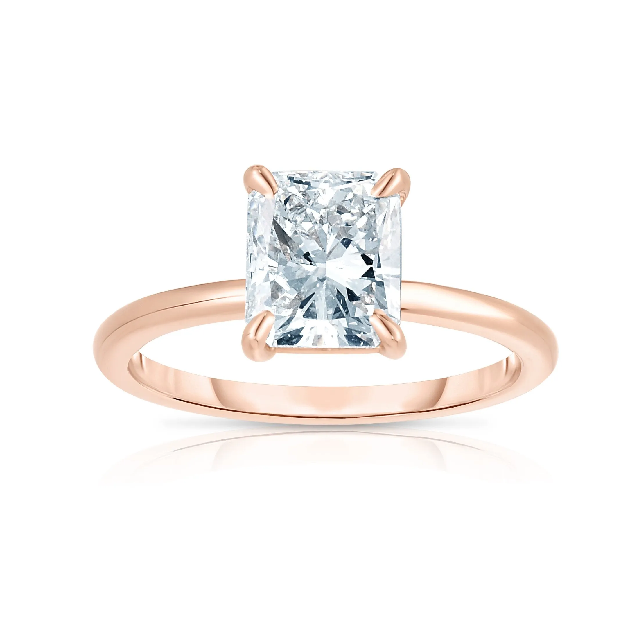 2.00CT RADIANT CUT ENGAGEMENT RING