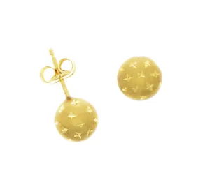 9ct Gold Stud Earrings