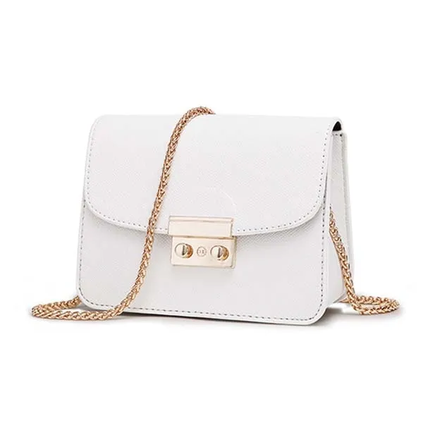 ACELURE Summer Brand Bags Women Leather Handbags Chain Small Women Messenger Bag Candy Color Women Shoulder Bag Party Lock Purse