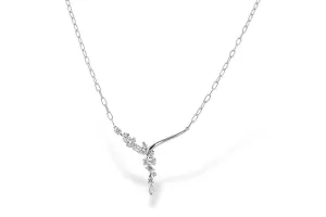 Allison Kaufman Diamond Waterfall Necklace