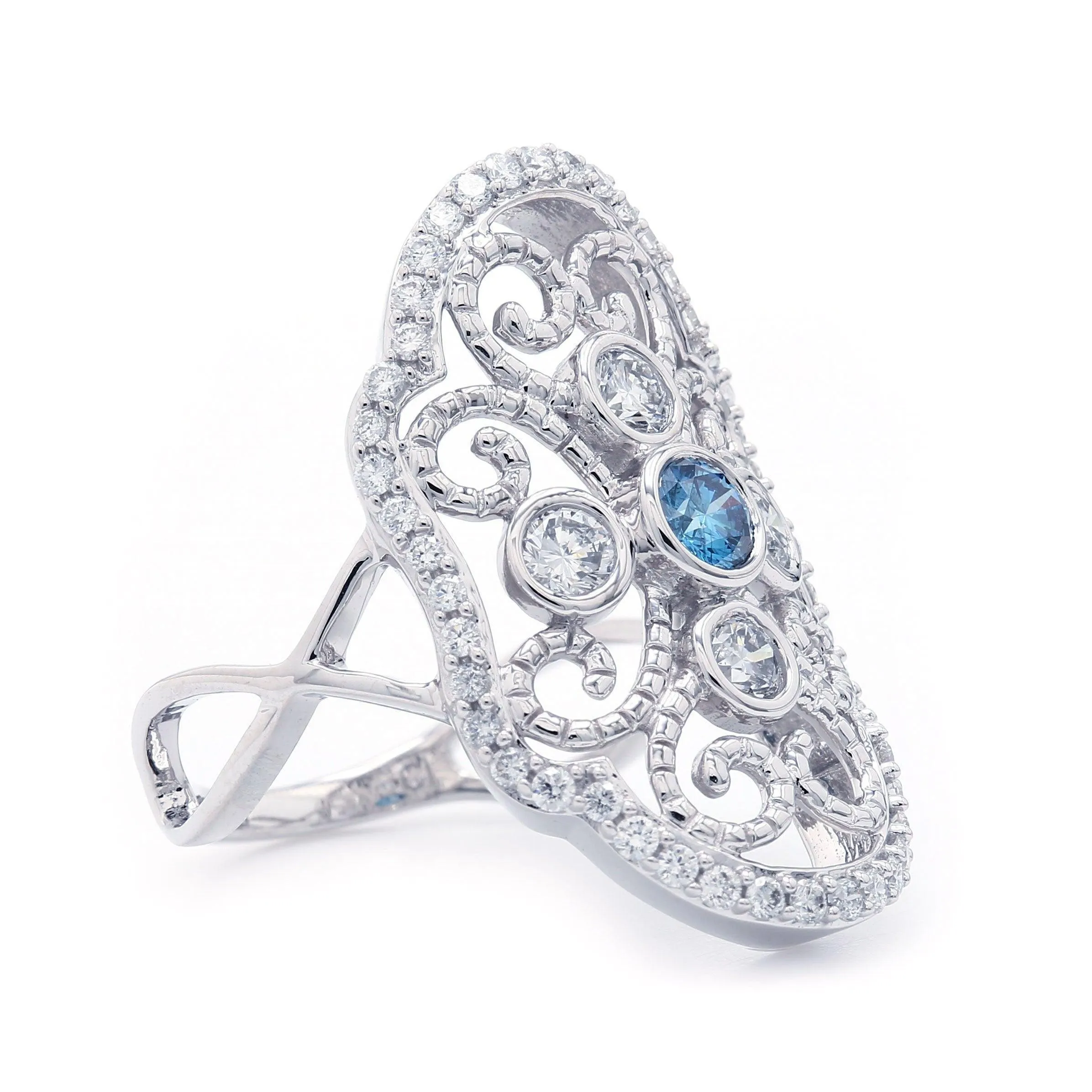 Amy Ring - 1 1/4Ctw
