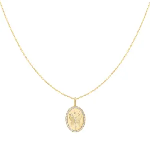 Ania Haie Gold Butterfly Pendant Necklace
