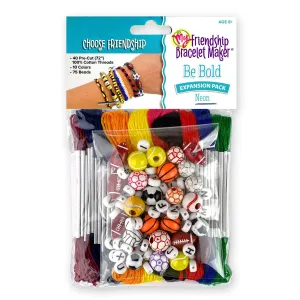 Be Bold Expansion Pack (Sports) - Makes 8-16 Bracelets