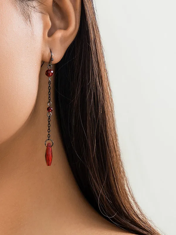Beaded Chains Earrings Accessories Drop Earrings