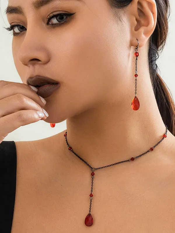 Beaded Chains Earrings Accessories Drop Earrings