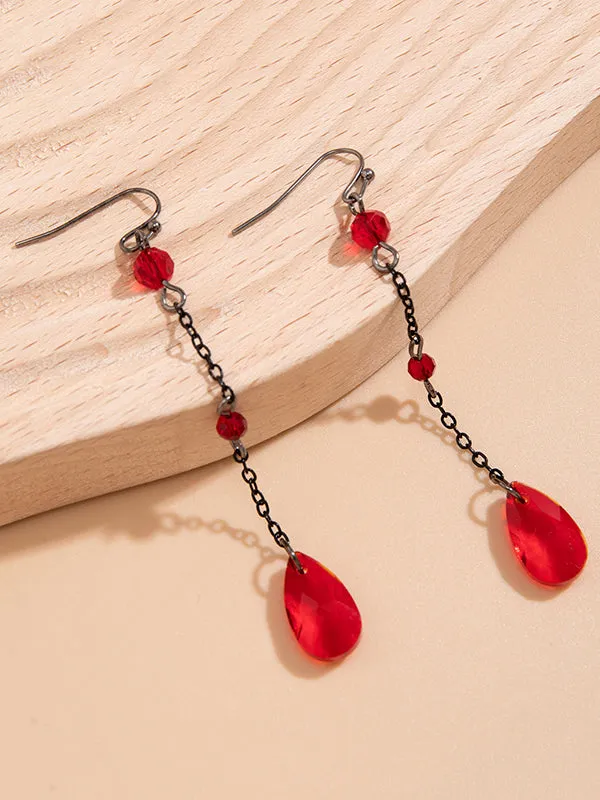 Beaded Chains Earrings Accessories Drop Earrings