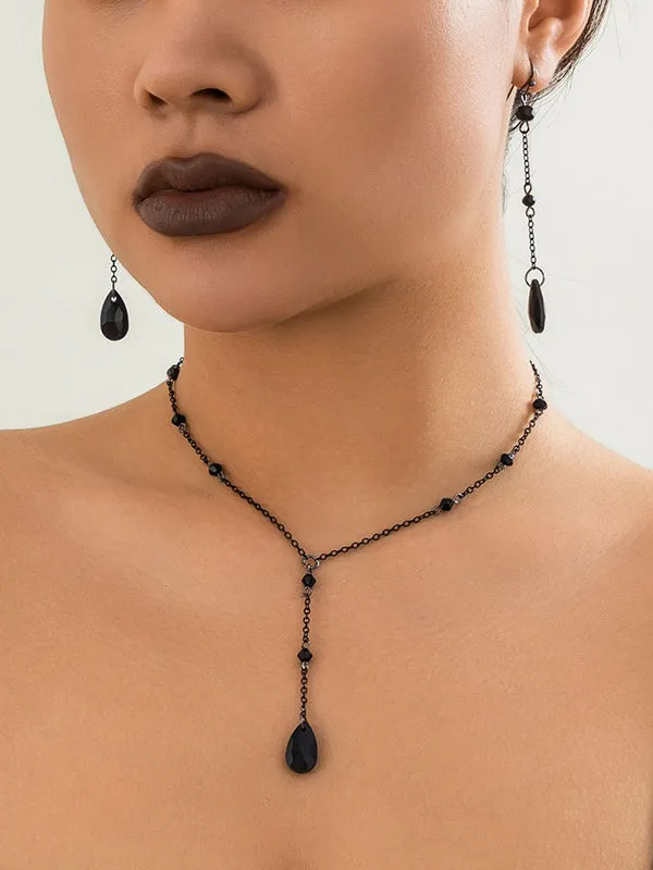 Beaded Chains Earrings Accessories Drop Earrings