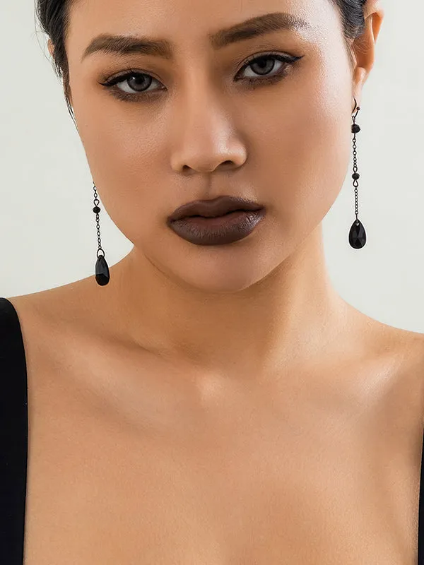 Beaded Chains Earrings Accessories Drop Earrings