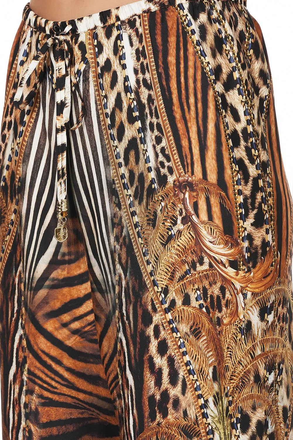 BIAS CUT DRAWSTRING PANT BERKELEY ST AFTER DARK
