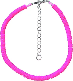 BlueRica Smooth Puka Shell Anklet 10"