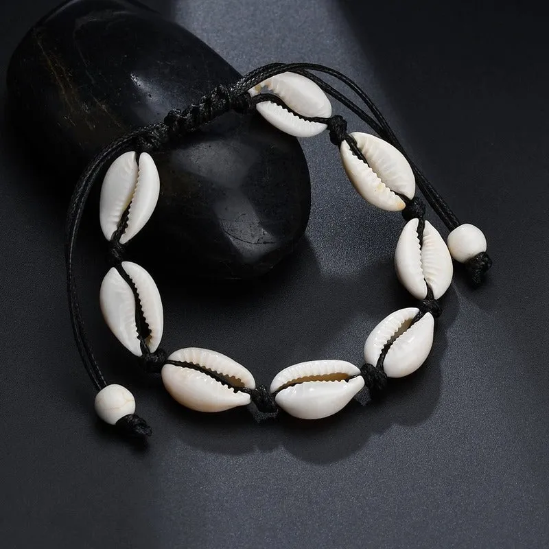 Bohemia Natural Shell Anklets for Women