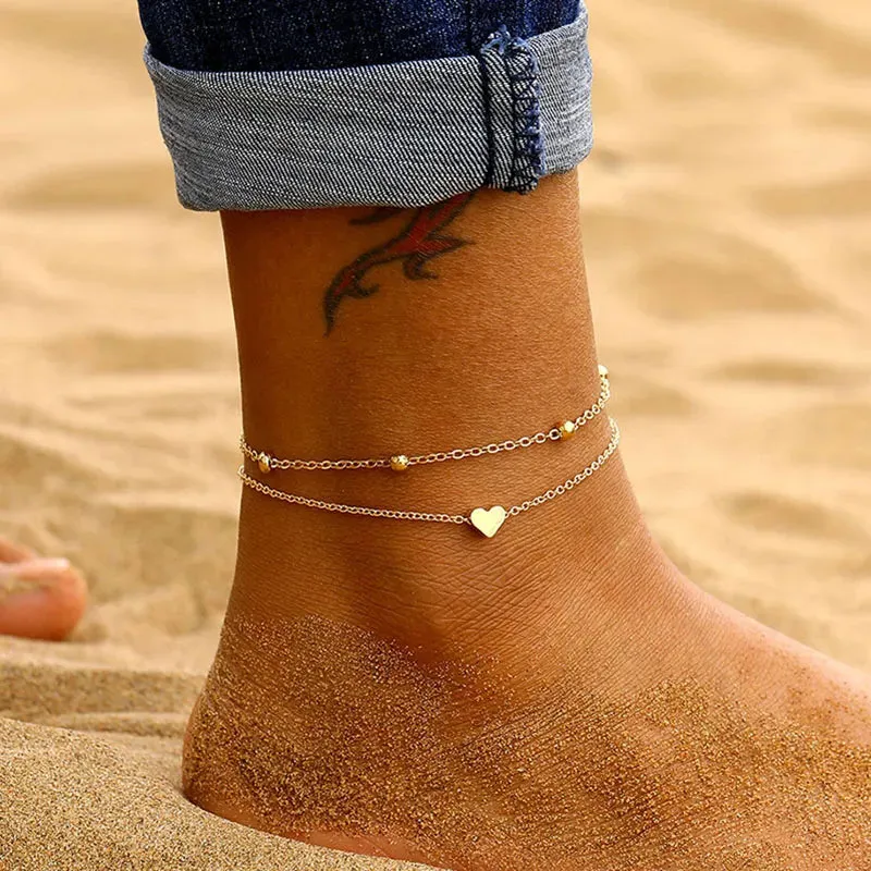 Bohemia Summer Beach Chain Anklets for Women
