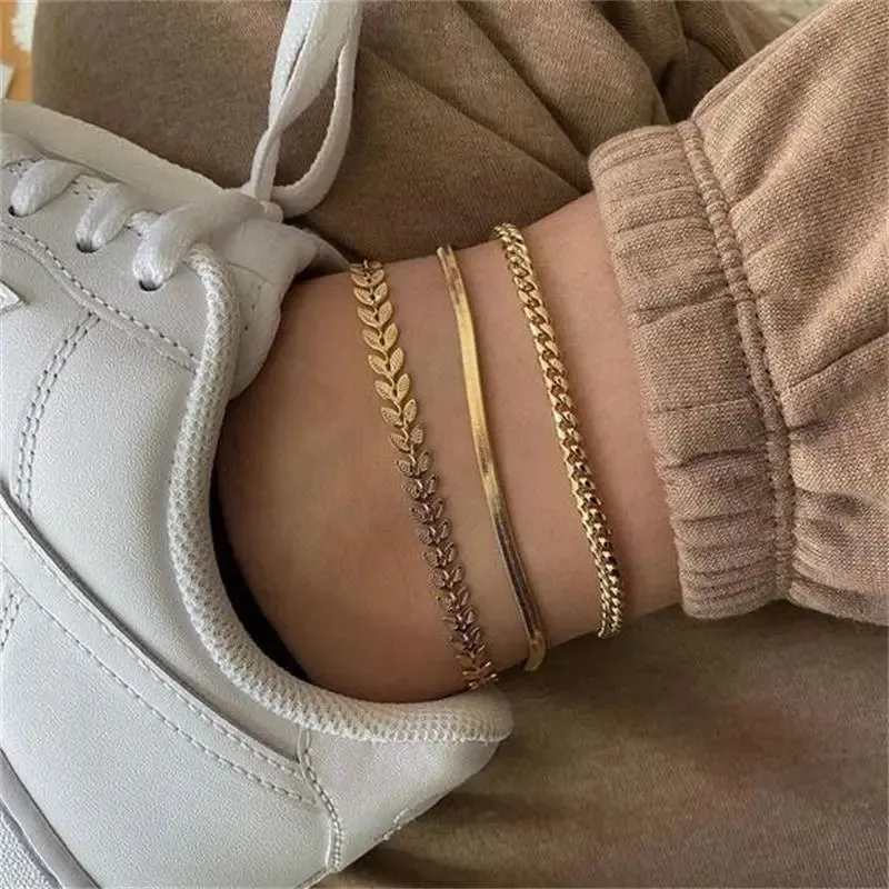 Bohemia Summer Beach Chain Anklets for Women