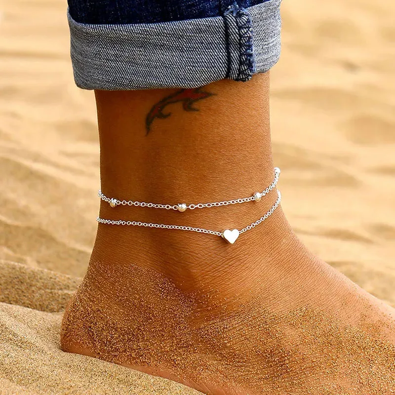 Bohemia Summer Beach Chain Anklets for Women