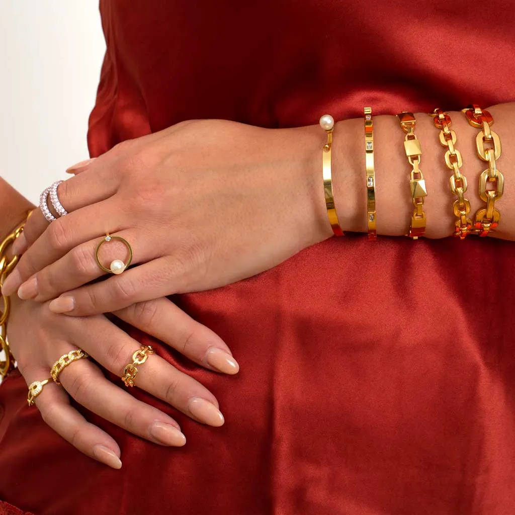 Bold Chain Cuff