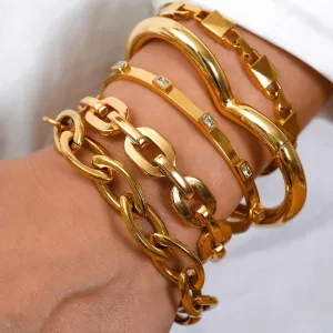 Bold Chain Cuff