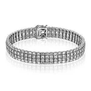 Bracelet in 18k Gold with Diamonds LB2207_WHITE_18K_X