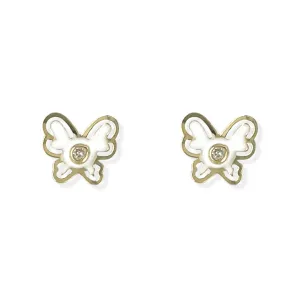 Butterfly Enamel Earrings