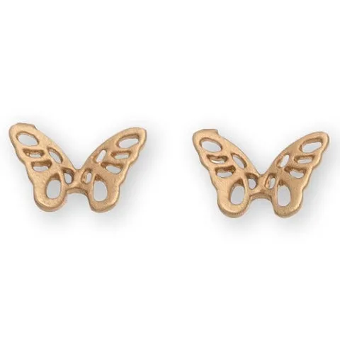 Butterfly Stud Bud Earrings