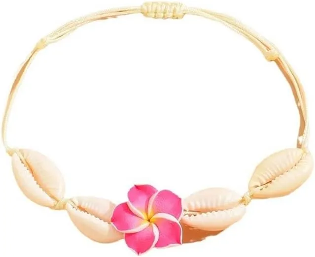 Caiyao Boho Turtle Starfish Shell Evil Eye Beach Ankle Bracelets Necklace Adjustable Summer Ocean Bracelets Jewelry for Women