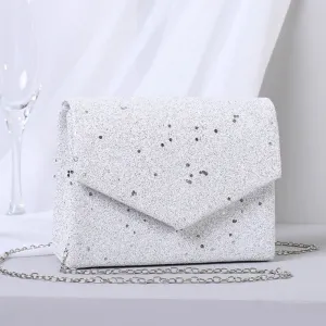 Casual Daily Solid Patchwork Chains Bags