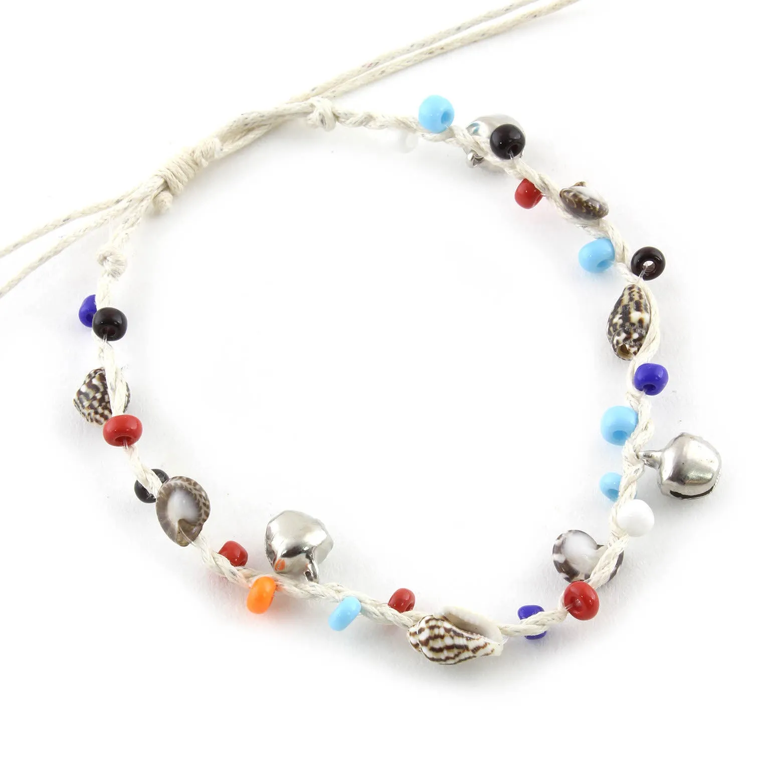 Charm Anklet with Shell