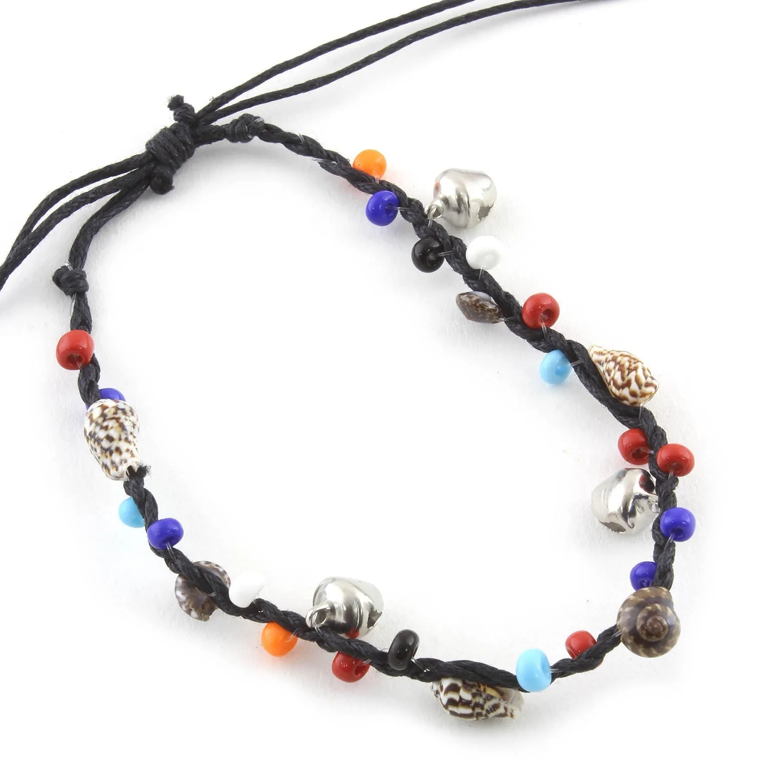 Charm Anklet with Shell