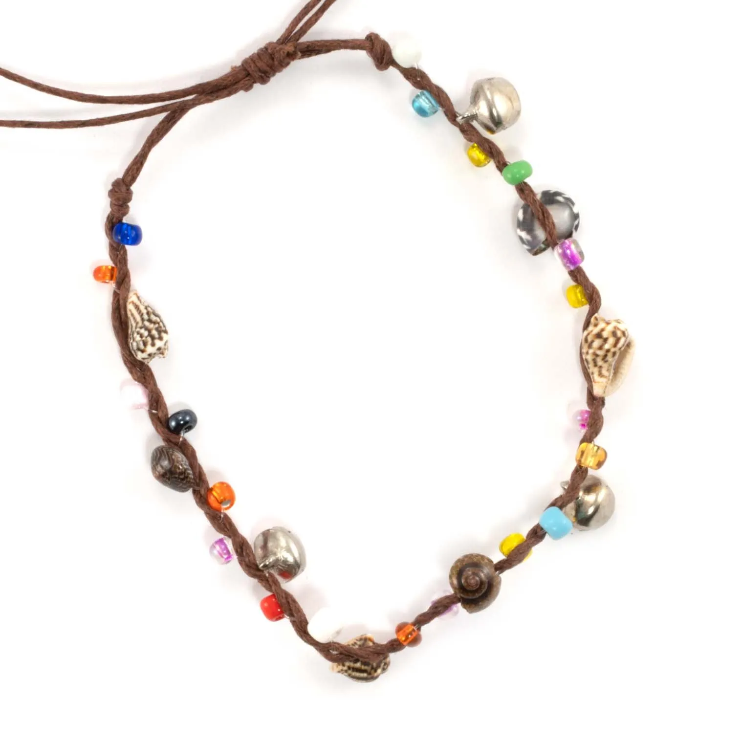 Charm Anklet with Shell