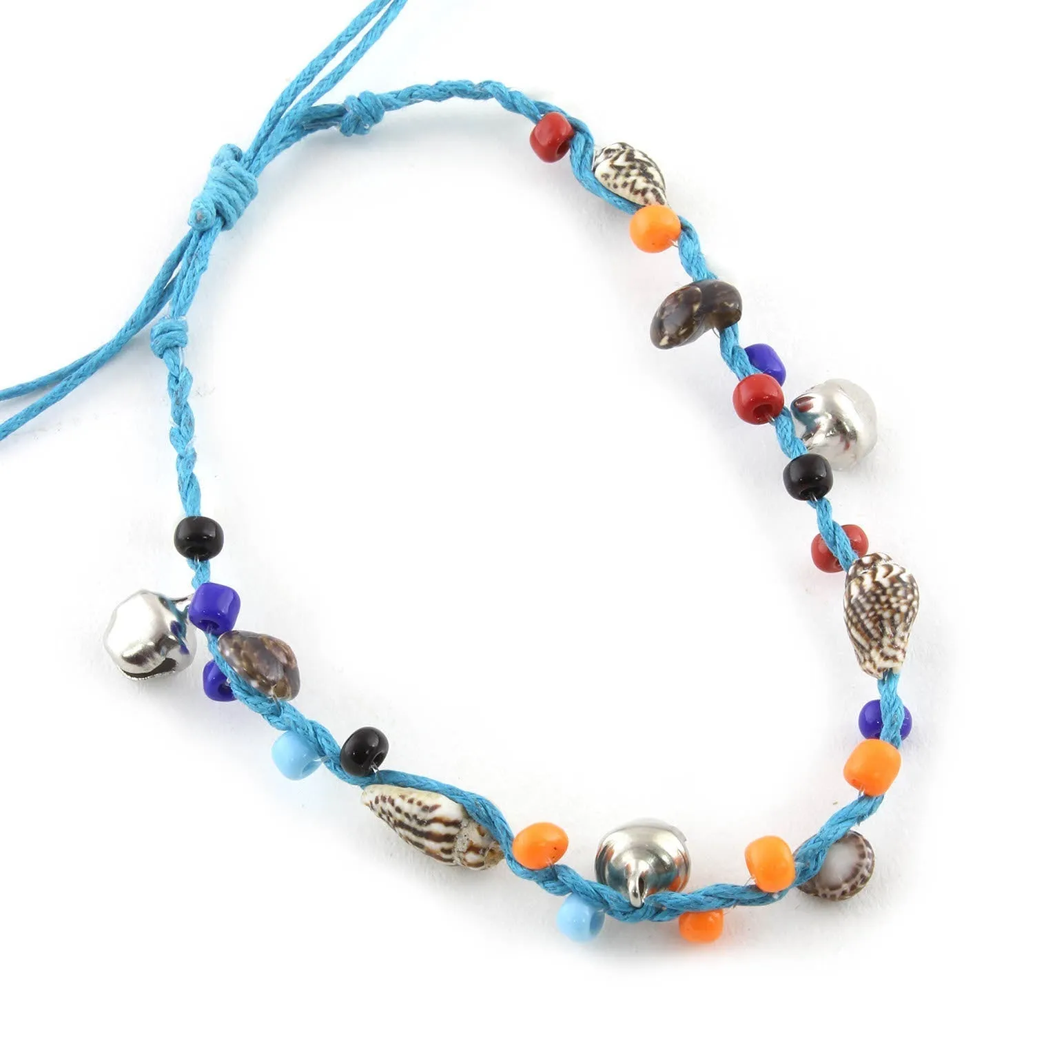 Charm Anklet with Shell