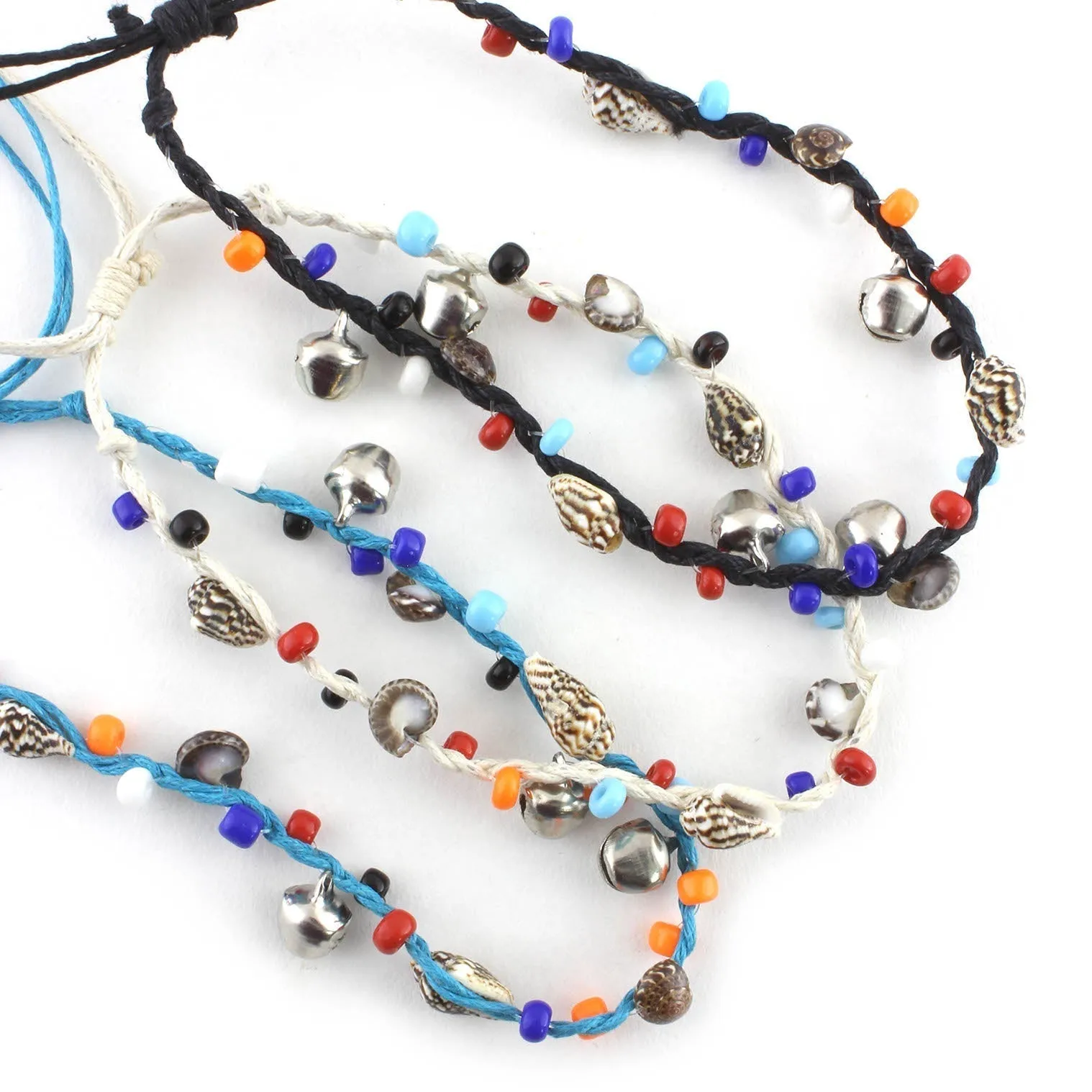 Charm Anklet with Shell