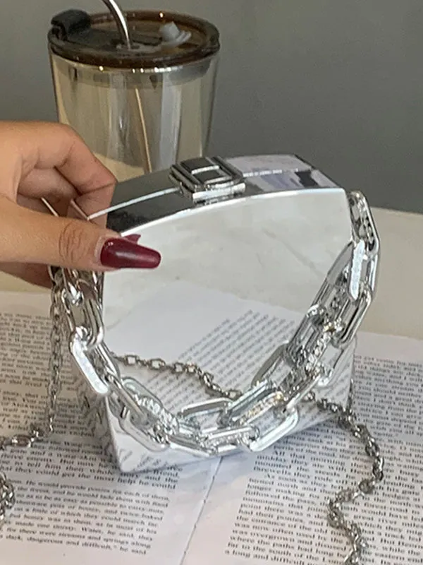 Chicmy-Original Creation Chains Solid Color Bags Accessories