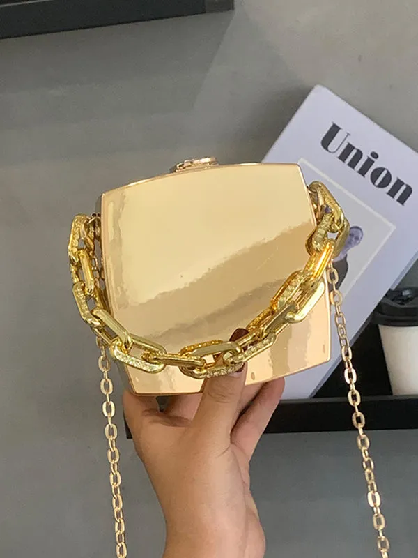 Chicmy-Original Creation Chains Solid Color Bags Accessories
