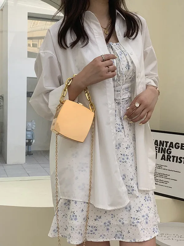 Chicmy-Original Creation Chains Solid Color Bags Accessories