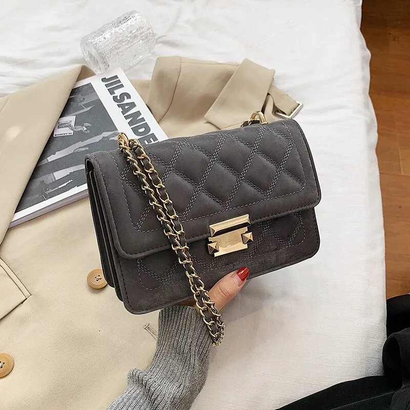 Christmas Gift Mini Chain Handbag For Women 2021 Winter Women Tend Branded Classic Shoulder Handbags And Purses Women's Travel Luxury Hand Bag