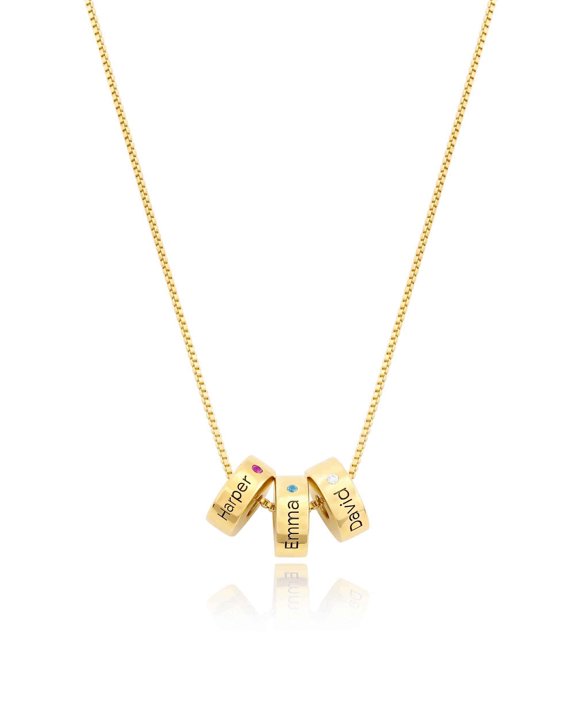 Circle of Life Necklace - 18K Rose Vermeil
