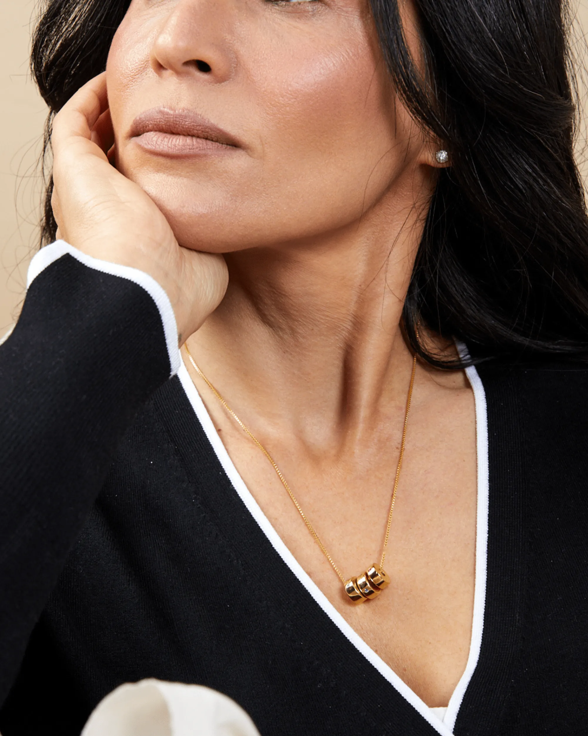 Circle of Life Necklace - 18K Rose Vermeil