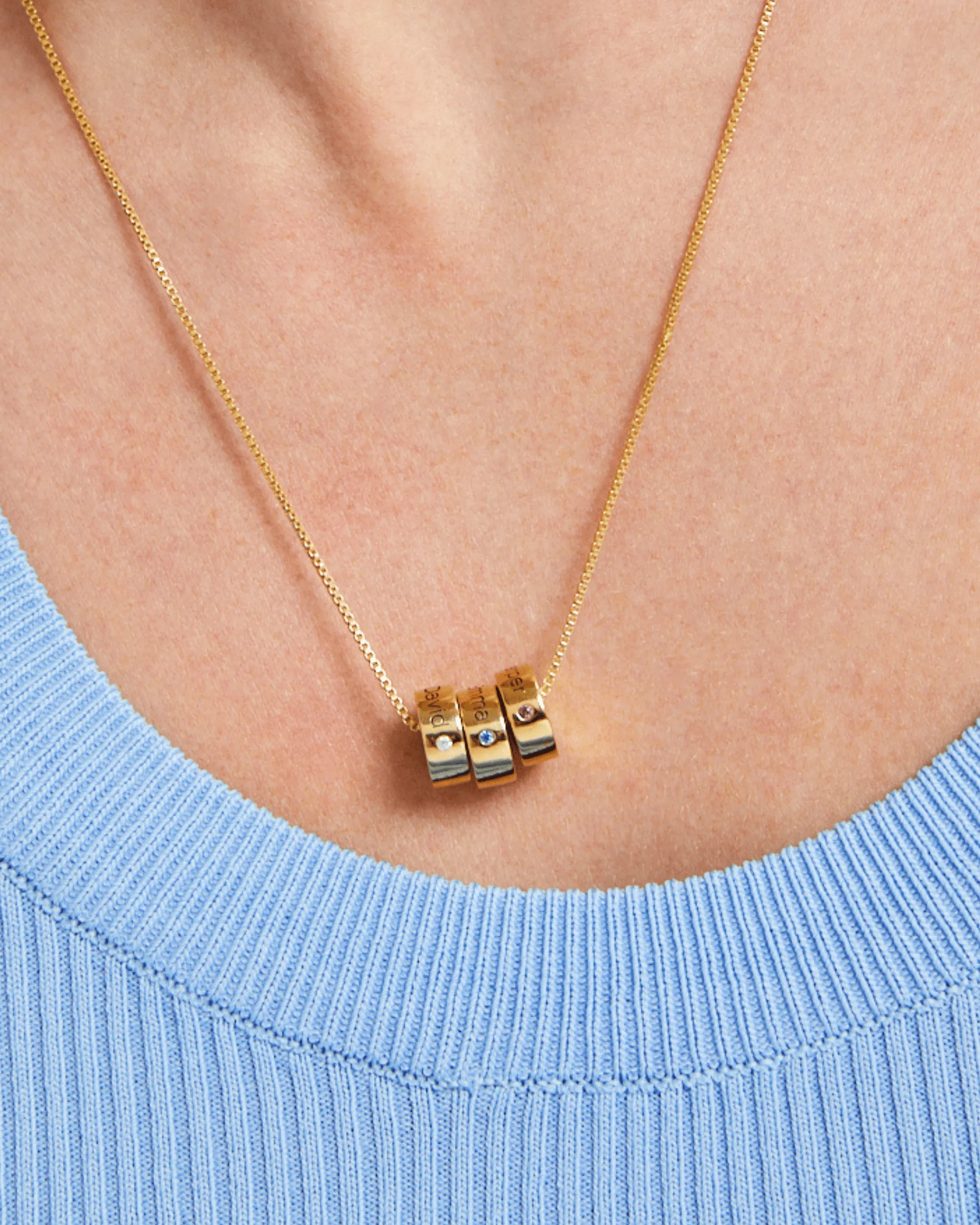 Circle of Life Necklace - 18K Rose Vermeil