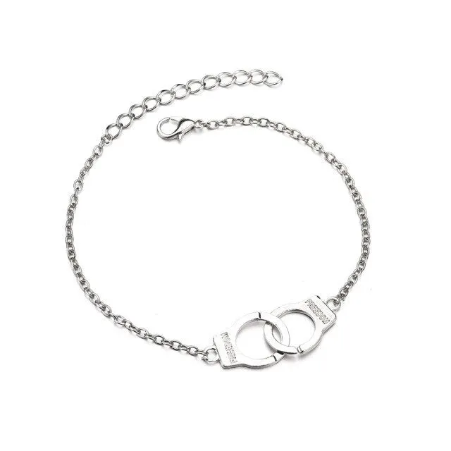 Classic White Dripping Oil Metal Shell Anklets Small Tassel Chain Sandals Ankle Bracelet For Women Beach Foot Jewelry AN025