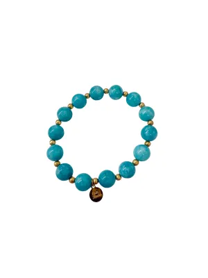 Cola Stacks | Bold Turquoise Bracelet