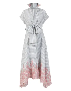 Cotton Embroidered Rigone Dress