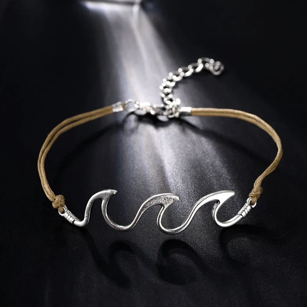 Cute Wave Shell Anklet