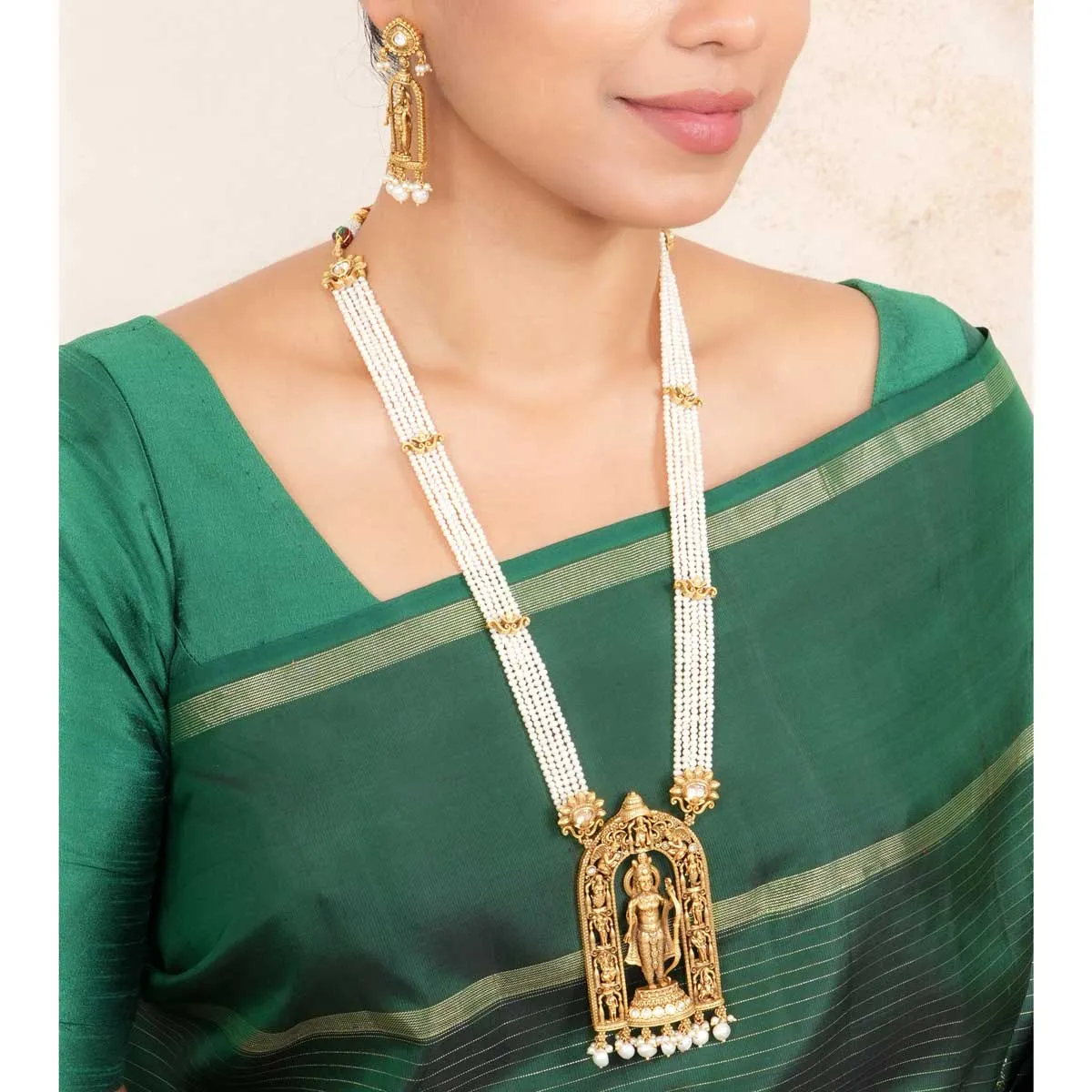 Dasharathi Long Necklace Set