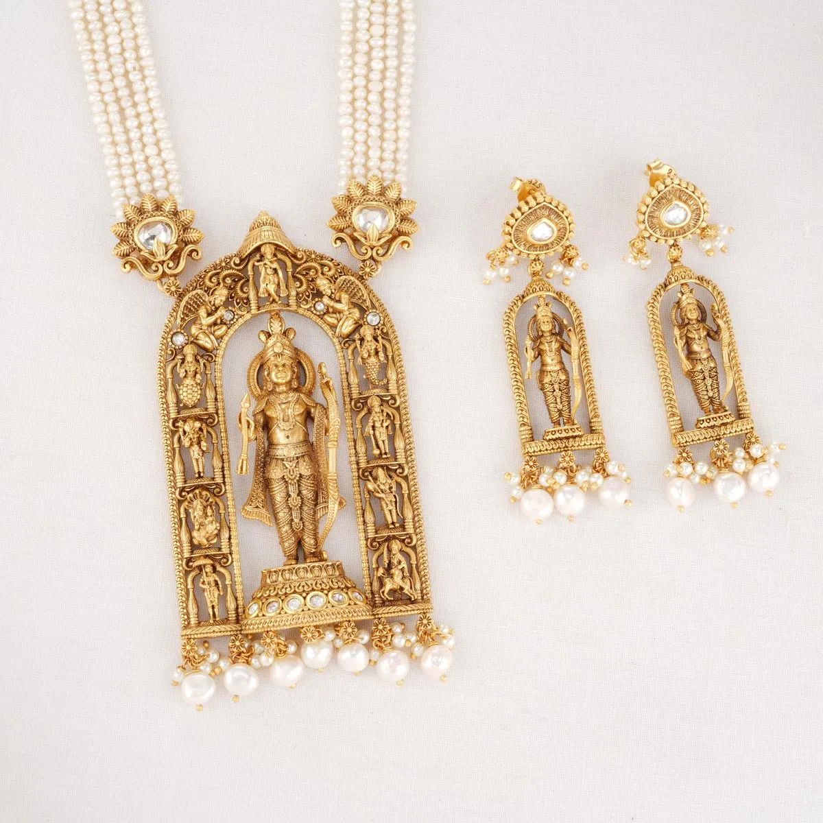 Dasharathi Long Necklace Set