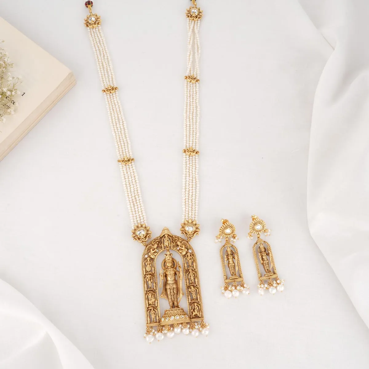 Dasharathi Long Necklace Set