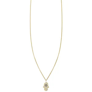 Diamond Hamsa Necklace