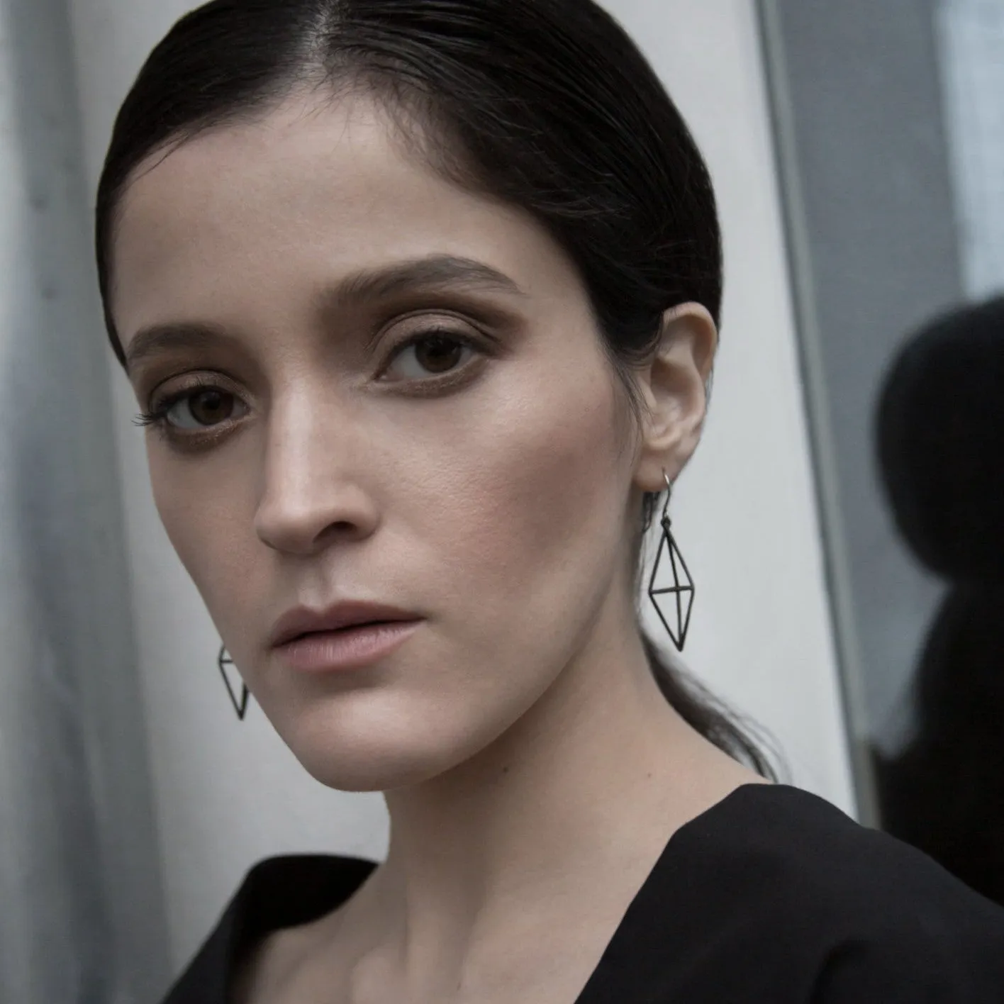 Dipyramid Earrings