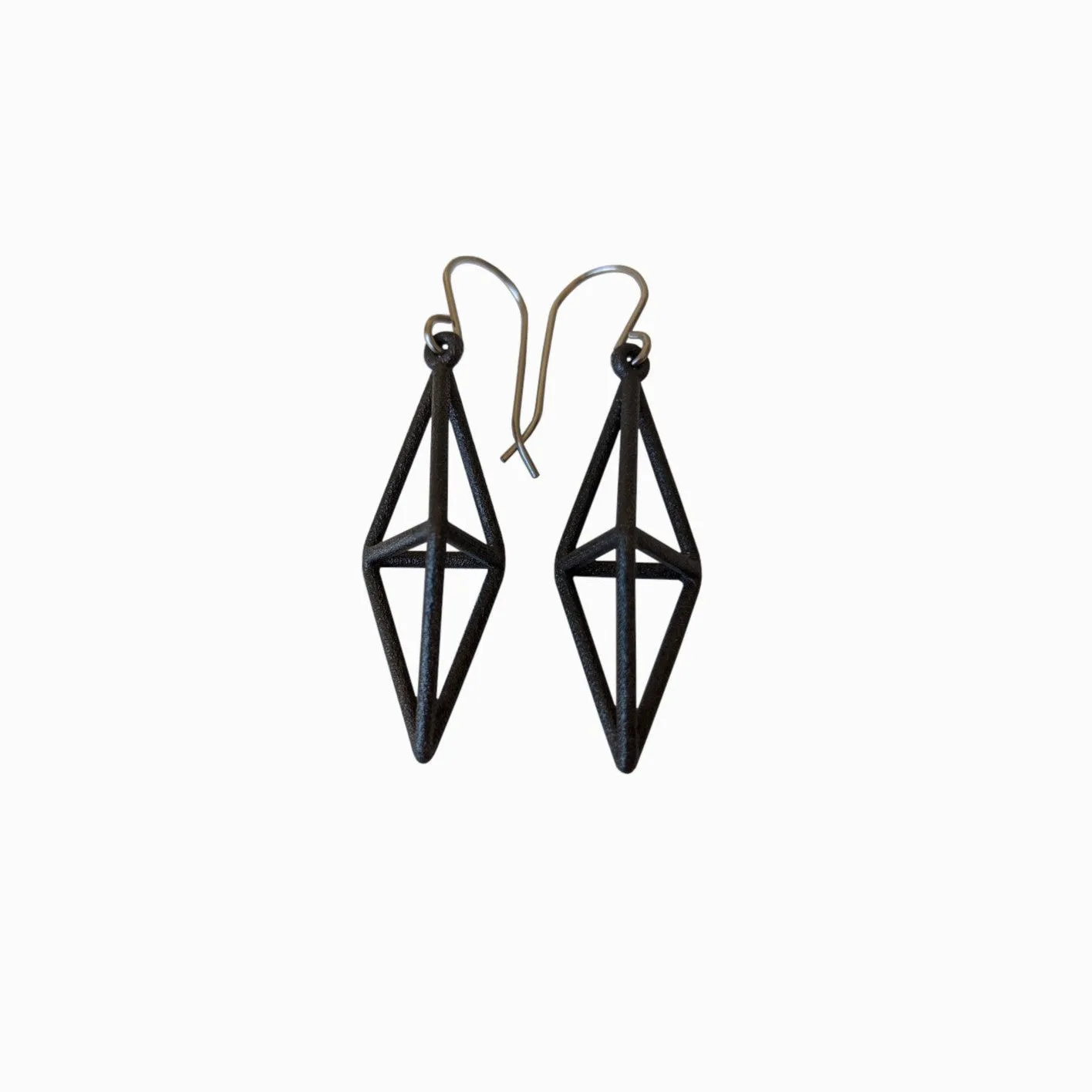 Dipyramid Earrings