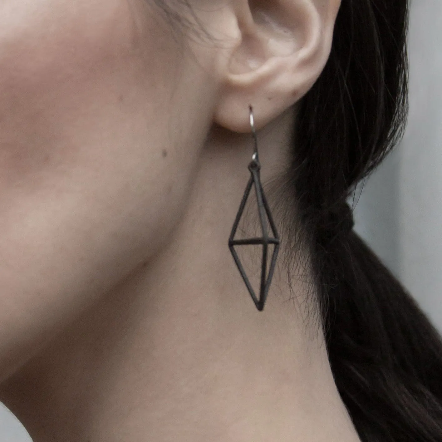 Dipyramid Earrings